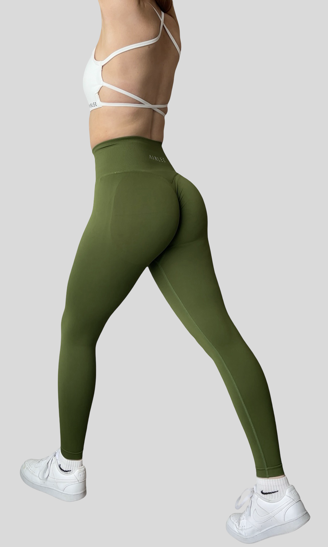 Signature Scrunch Leggings - Olive