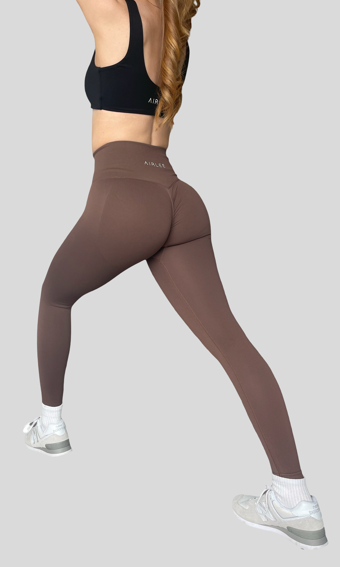 Signature Scrunch Leggings - Espresso