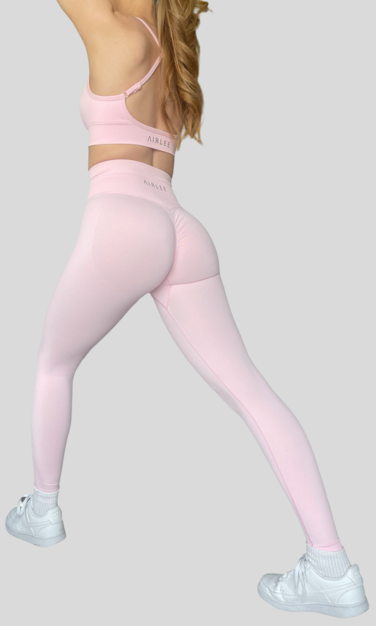 Mini Scrunch Leggings - Guava