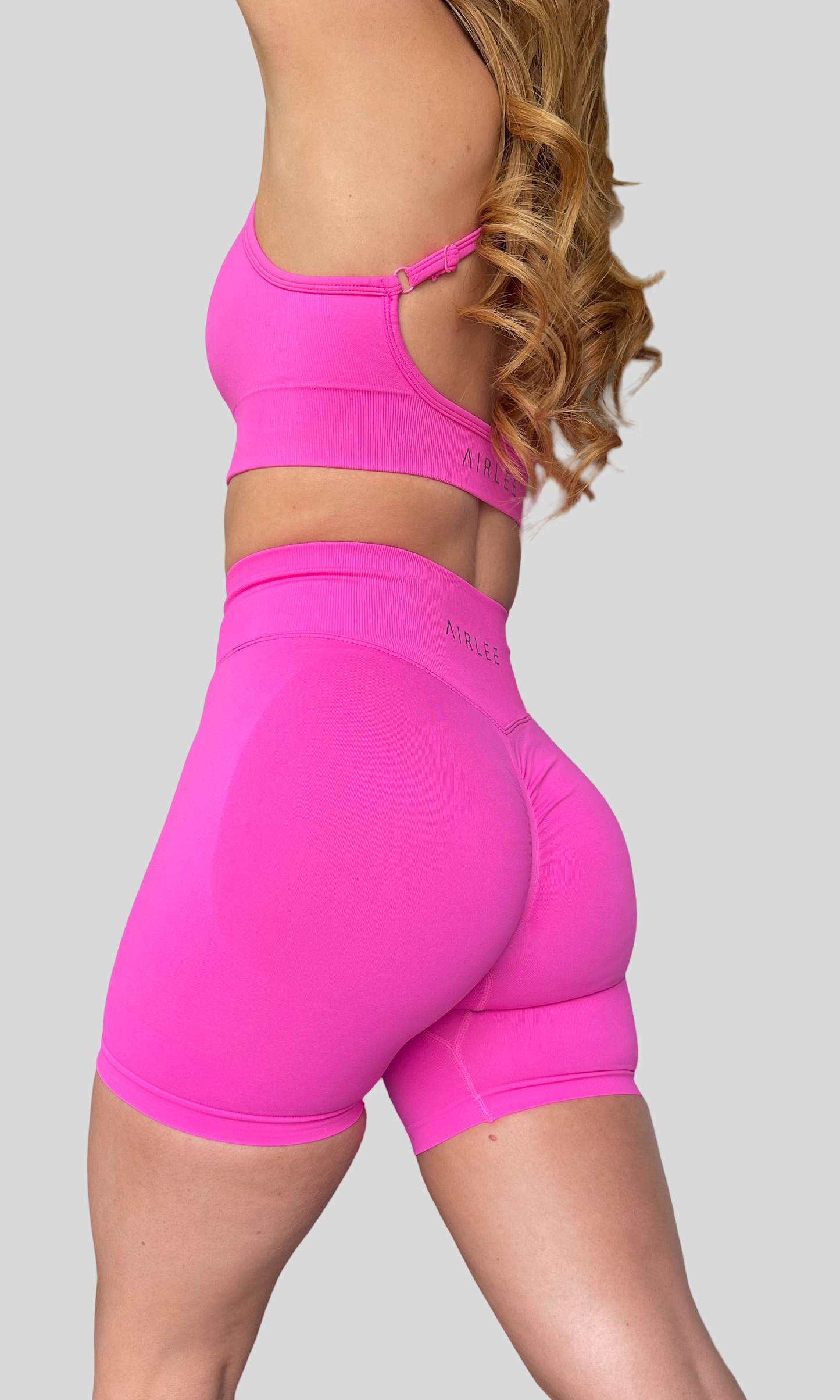 Mini Scrunch Shorts - Watermelon