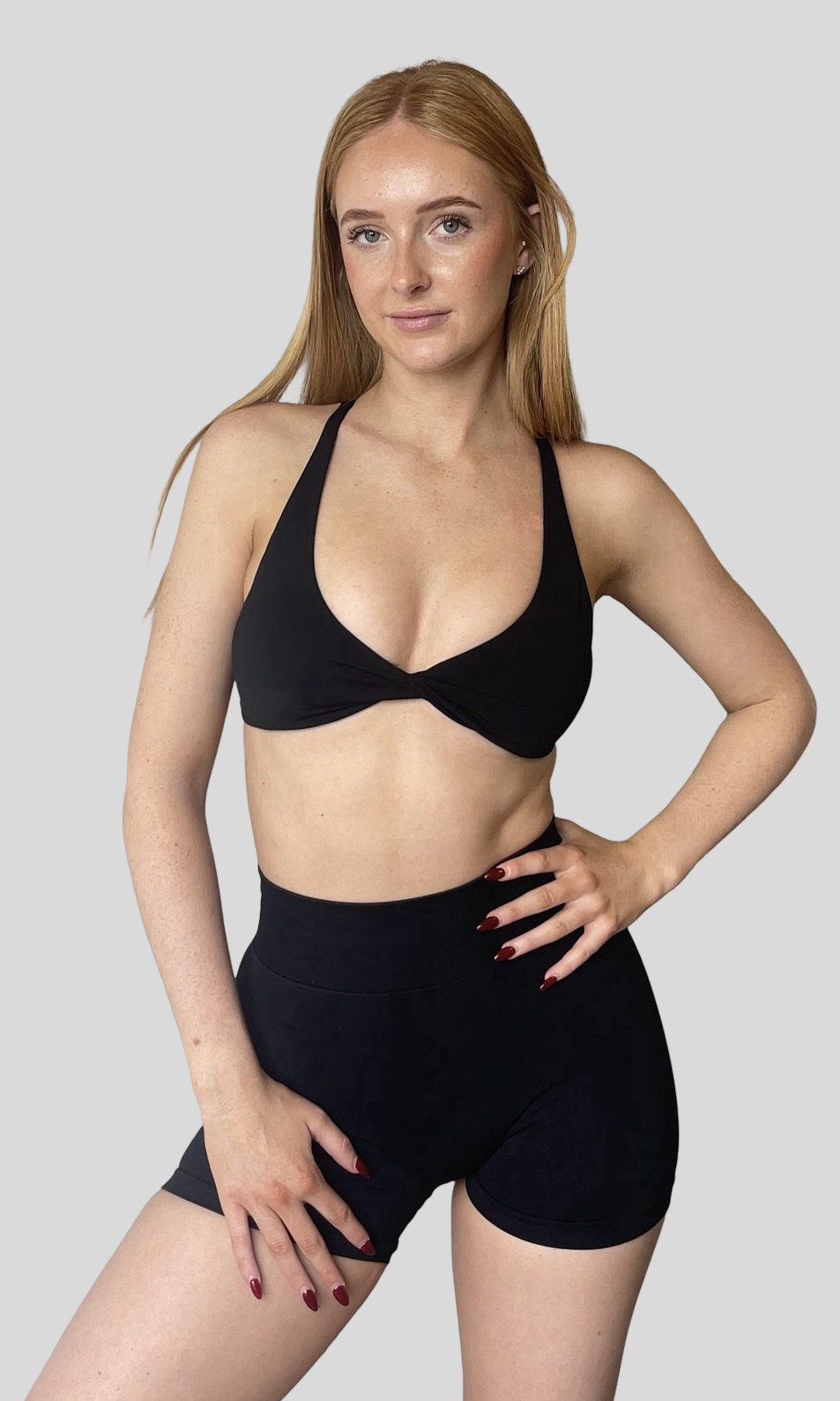 Twist Crop - Midnight