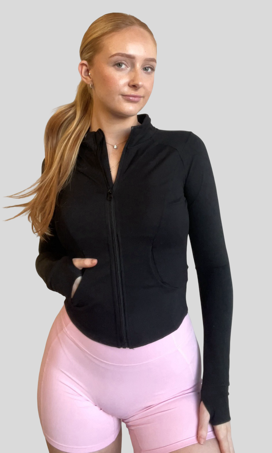 Signature Zip Jacket - Midnight