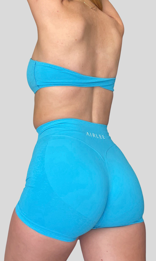 Vibrance Shorts - Aqua