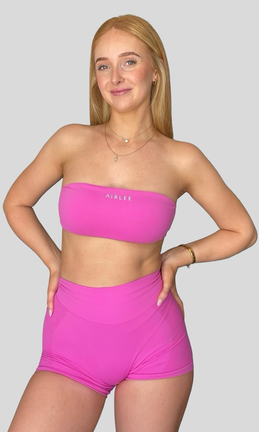 Vibrance Bandeau - Flamingo Pink