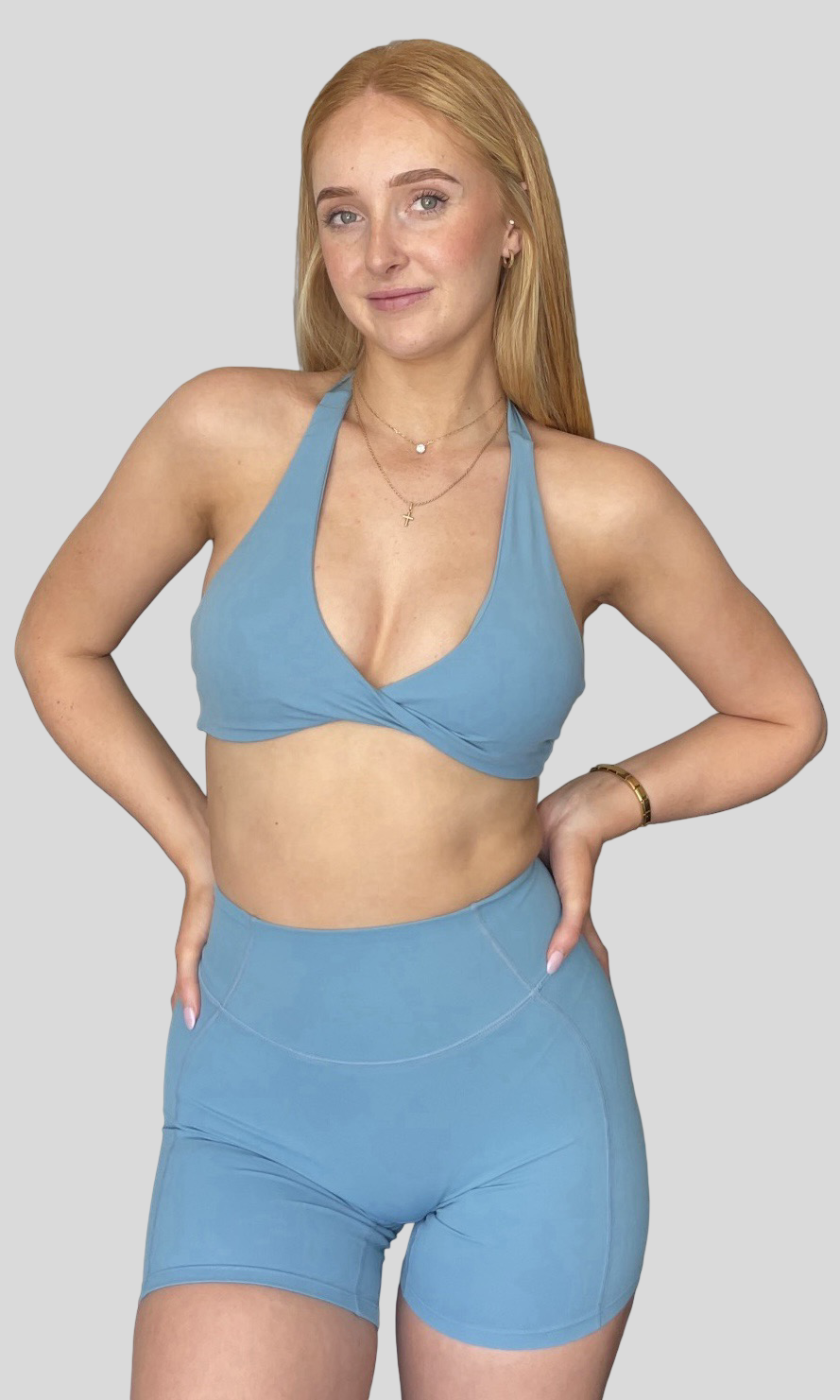 Butter Halter Twist - Blueberry Sorbet