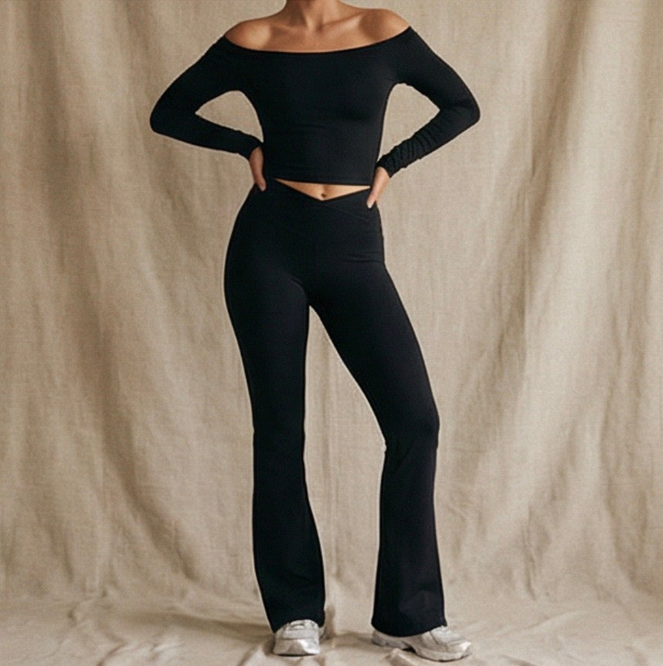 Signature Flare Pants - Midnight
