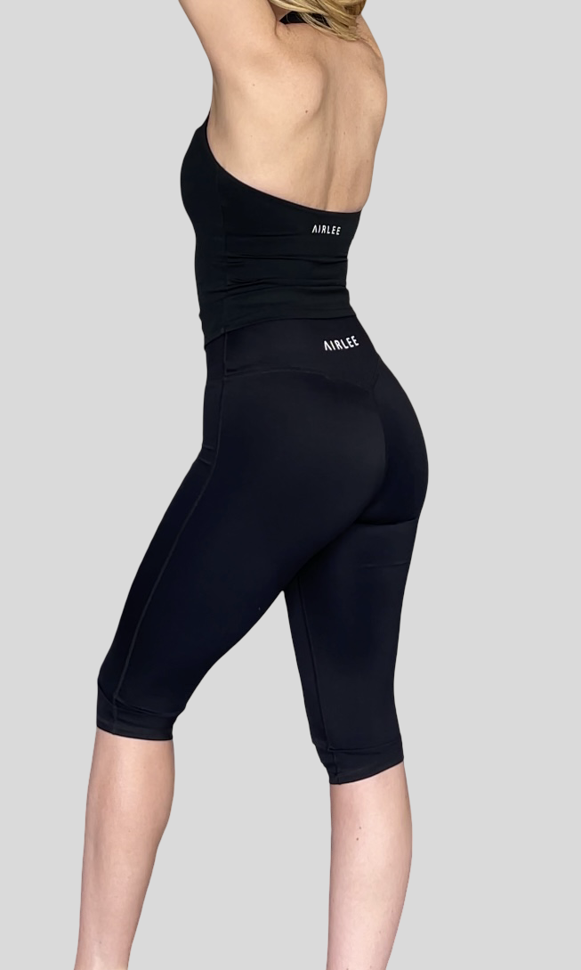 Statement Capri Leggings - Midnight