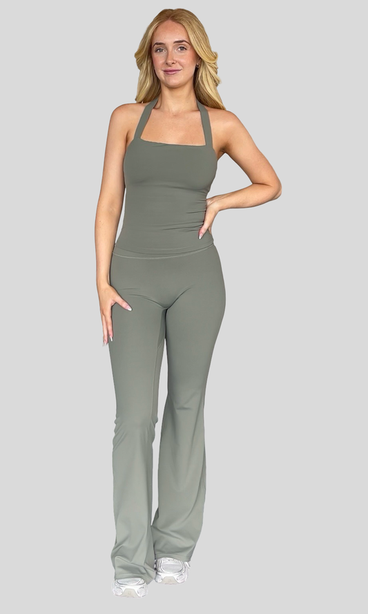 Muse Flare Pants - Sage
