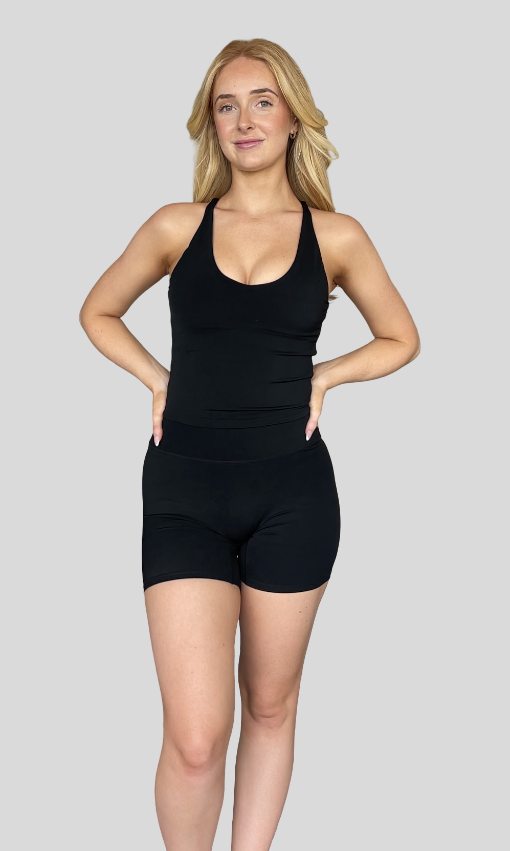Muse Cross Back Tank - Midnight
