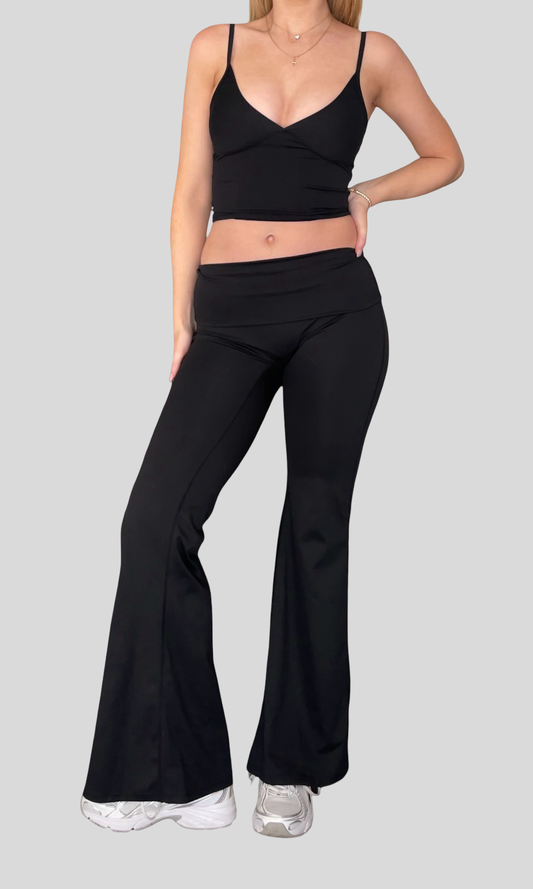 Noosa Flare Pants - Midnight