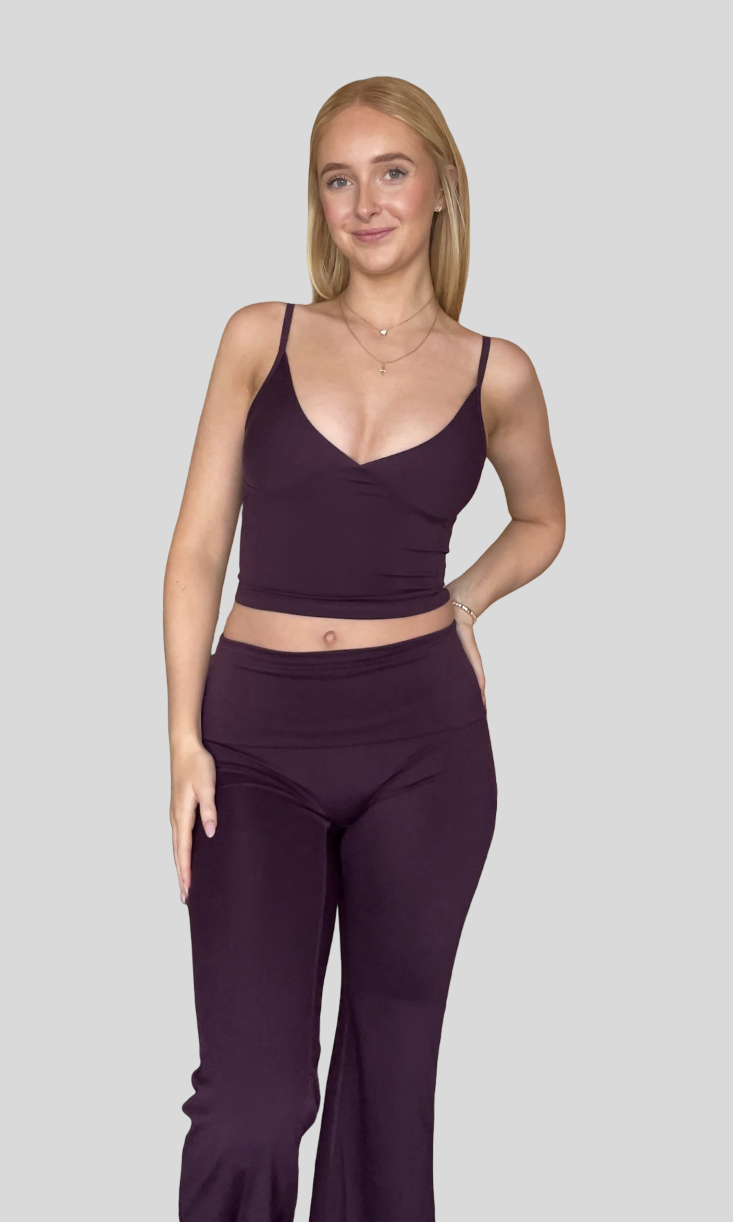 Noosa Tank - Plum
