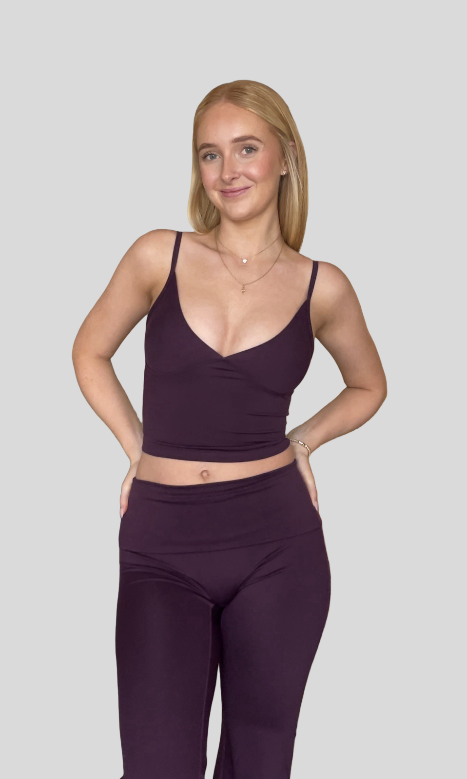 Noosa Tank - Plum